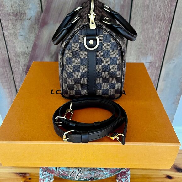 Louis Vuitton Speedy Bandoulière 25 Bag - Damier Ebene - Picture 11 of 15